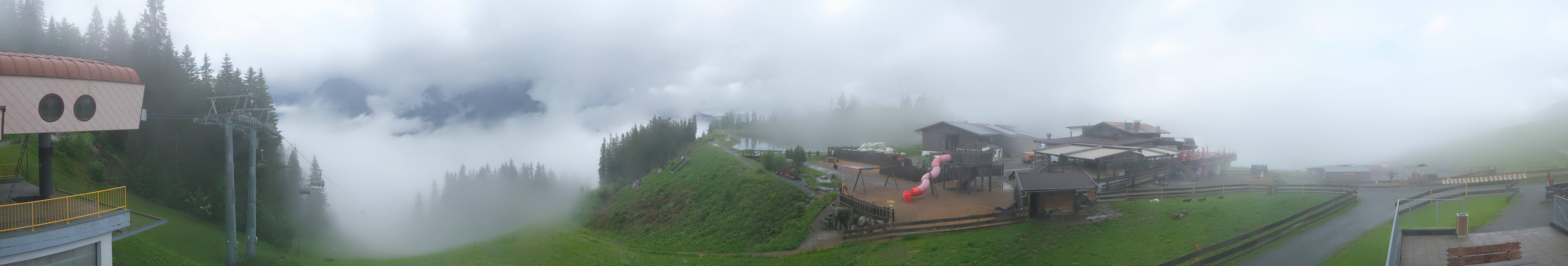 Archiv Foto Webcam Panoramasicht SkiWelt Wilder Kaiser: Astberg