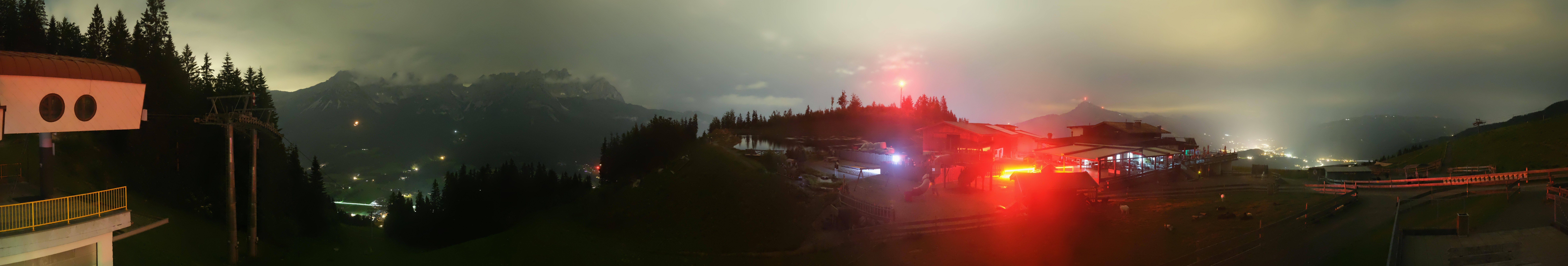 Archiv Foto Webcam Panoramasicht SkiWelt Wilder Kaiser: Astberg