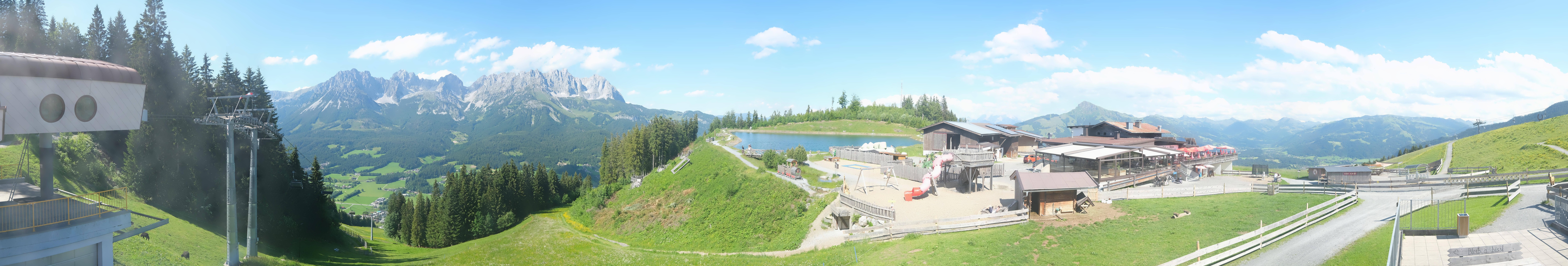 Archived image Webcam View of the Astberg in SkiWelt Wilder Kaiser
