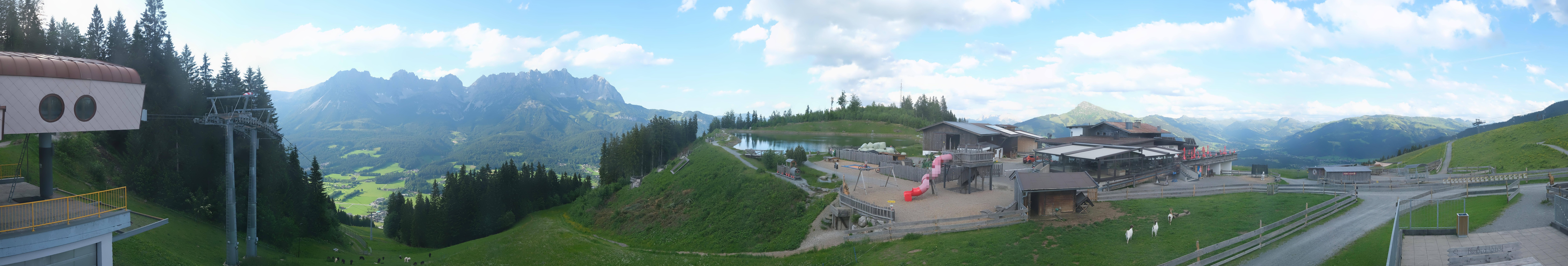 Archived image Webcam View of the Astberg in SkiWelt Wilder Kaiser