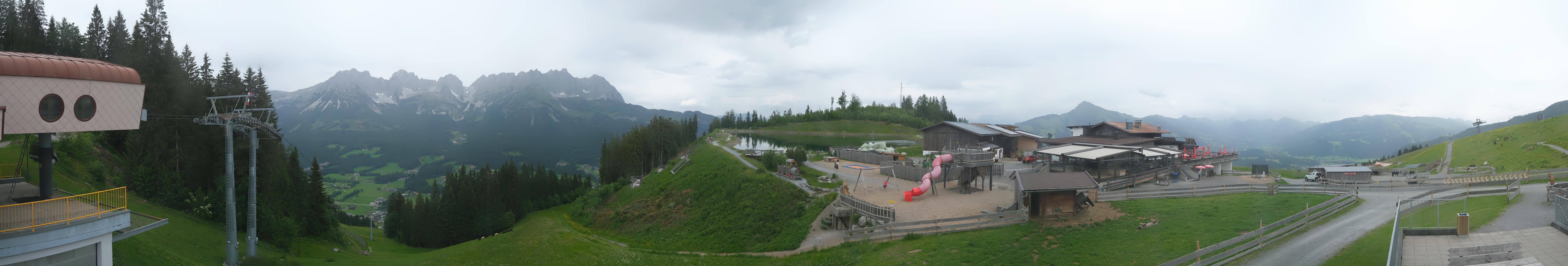 Archiv Foto Webcam Panoramasicht SkiWelt Wilder Kaiser: Astberg