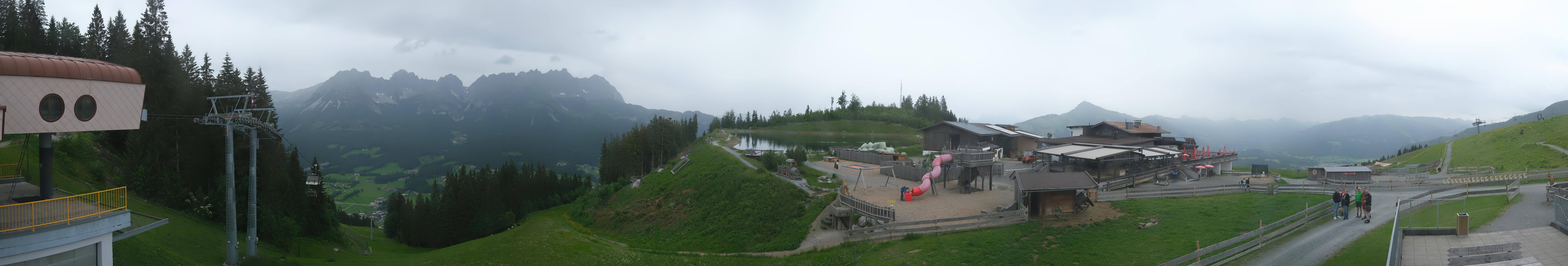 Archiv Foto Webcam Panoramasicht SkiWelt Wilder Kaiser: Astberg