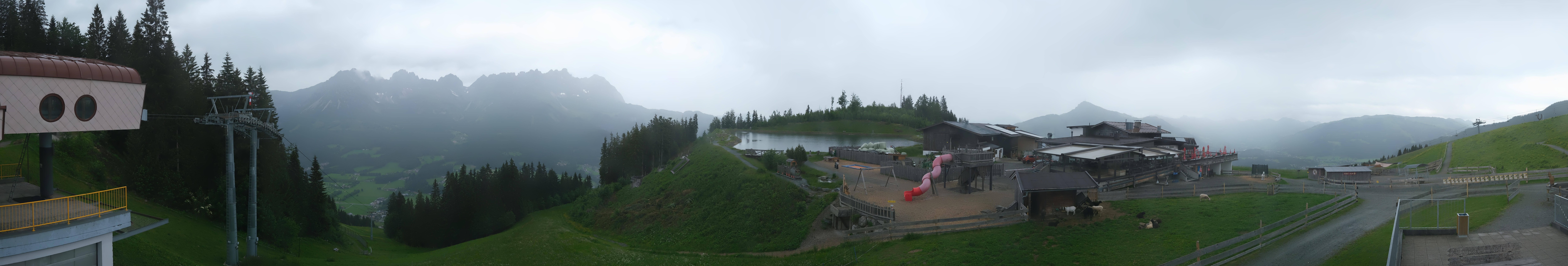 Archiv Foto Webcam Panoramasicht SkiWelt Wilder Kaiser: Astberg