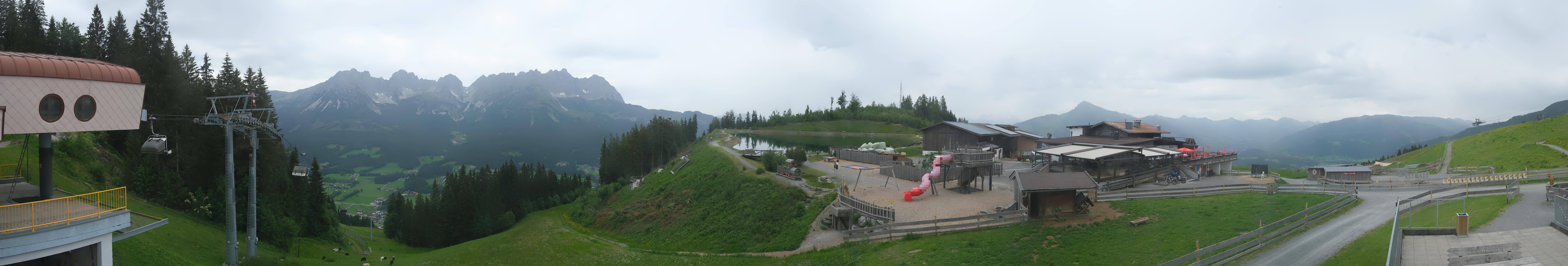 Archived image Webcam View of the Astberg in SkiWelt Wilder Kaiser