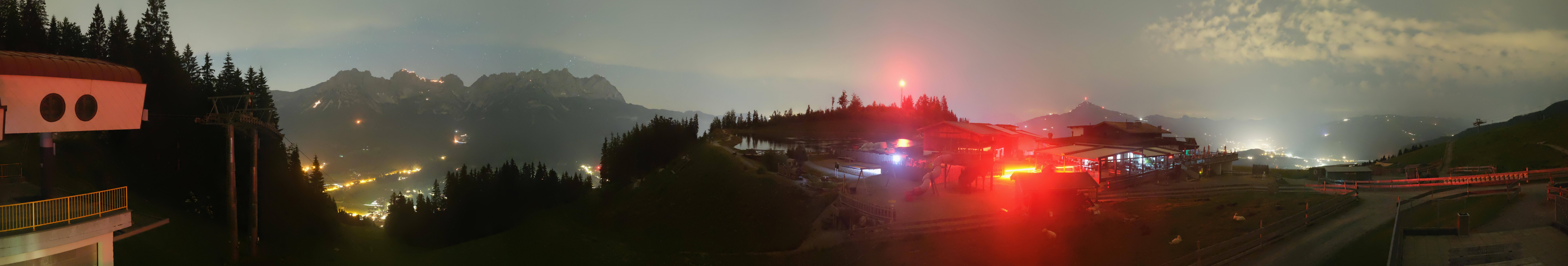 Archiv Foto Webcam Panoramasicht SkiWelt Wilder Kaiser: Astberg