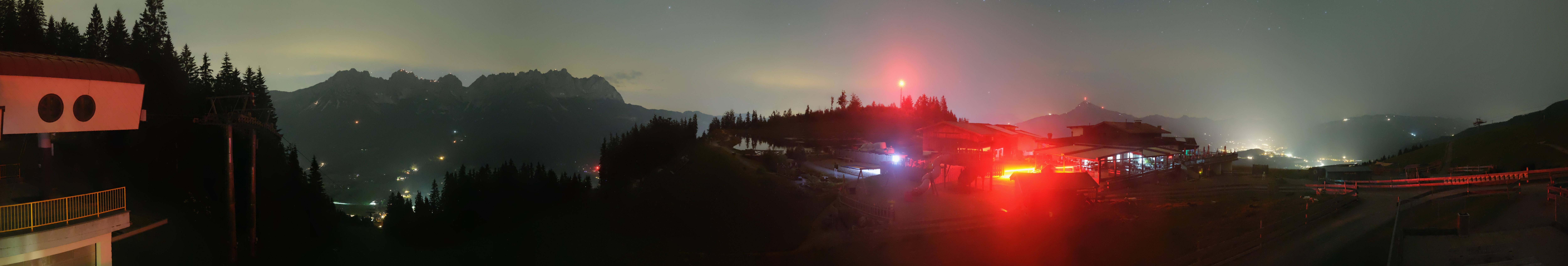 Archiv Foto Webcam Panoramasicht SkiWelt Wilder Kaiser: Astberg