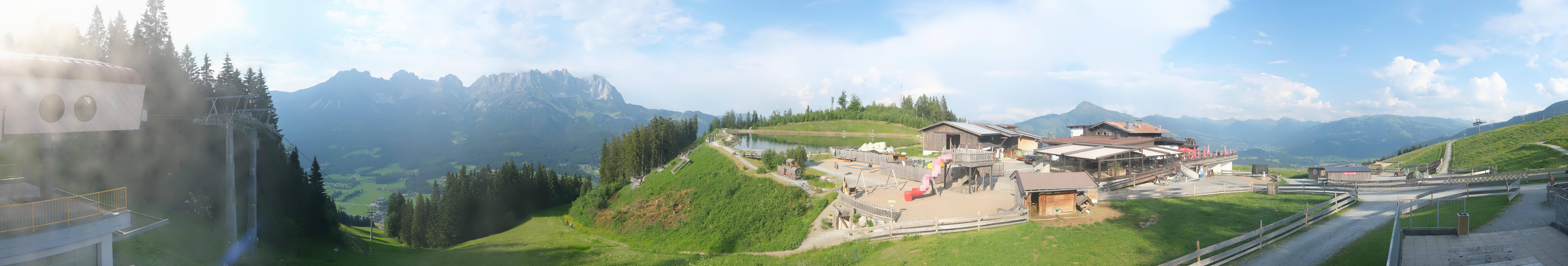 Archiv Foto Webcam Panoramasicht SkiWelt Wilder Kaiser: Astberg
