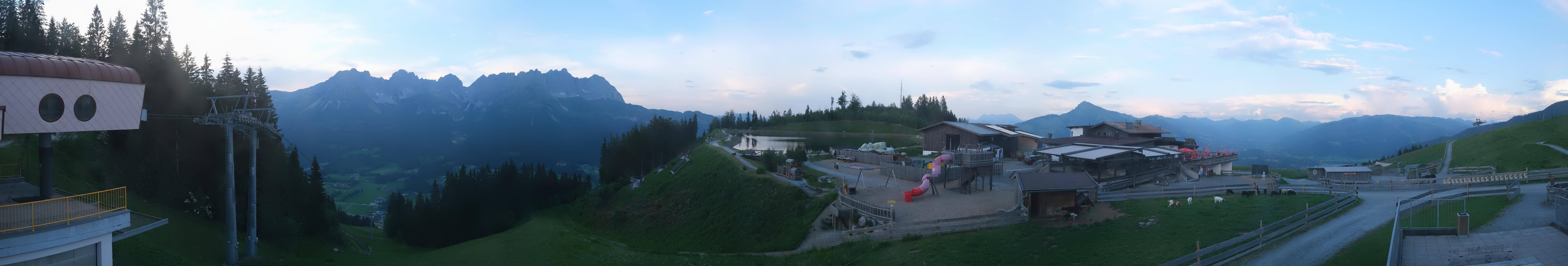 Archiv Foto Webcam Panoramasicht SkiWelt Wilder Kaiser: Astberg