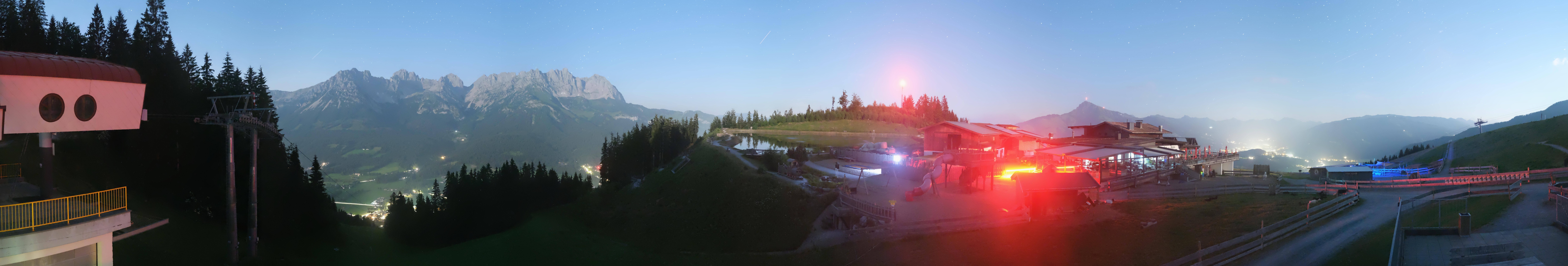 Archiv Foto Webcam Panoramasicht SkiWelt Wilder Kaiser: Astberg