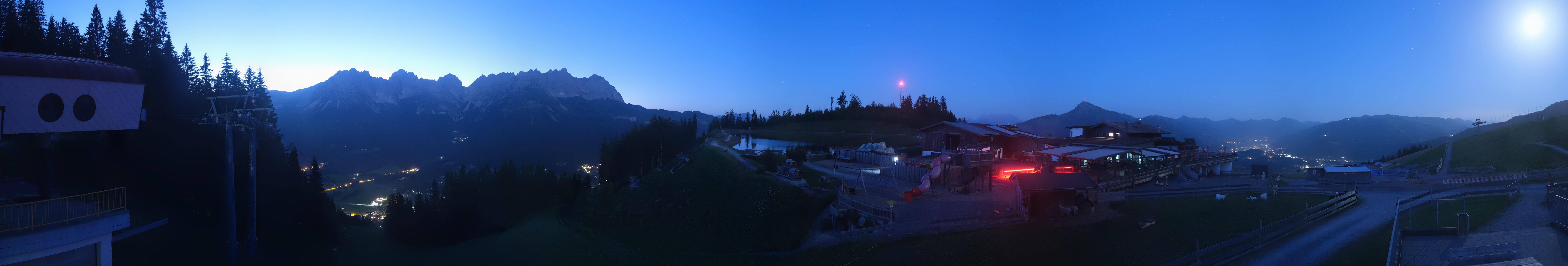 Archiv Foto Webcam Panoramasicht SkiWelt Wilder Kaiser: Astberg