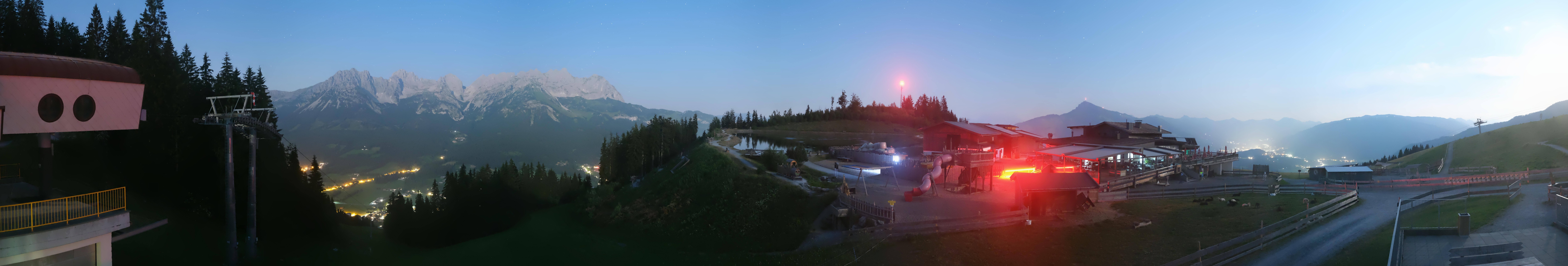 Archiv Foto Webcam Panoramasicht SkiWelt Wilder Kaiser: Astberg