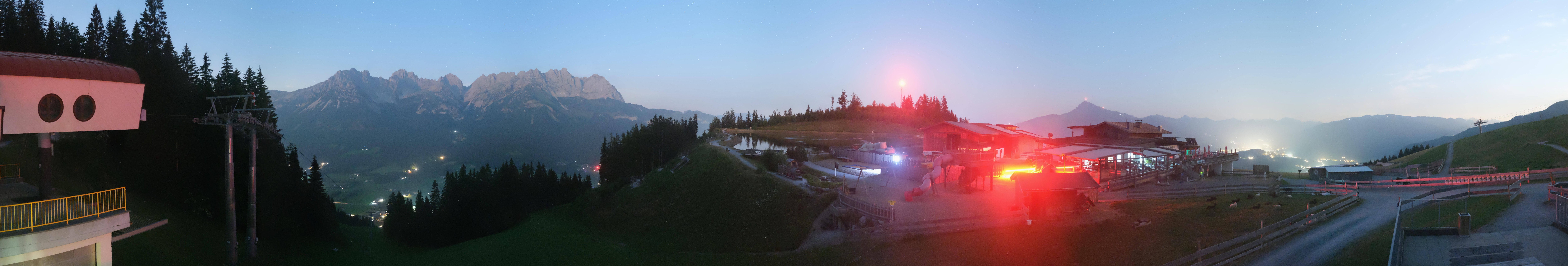 Archiv Foto Webcam Panoramasicht SkiWelt Wilder Kaiser: Astberg