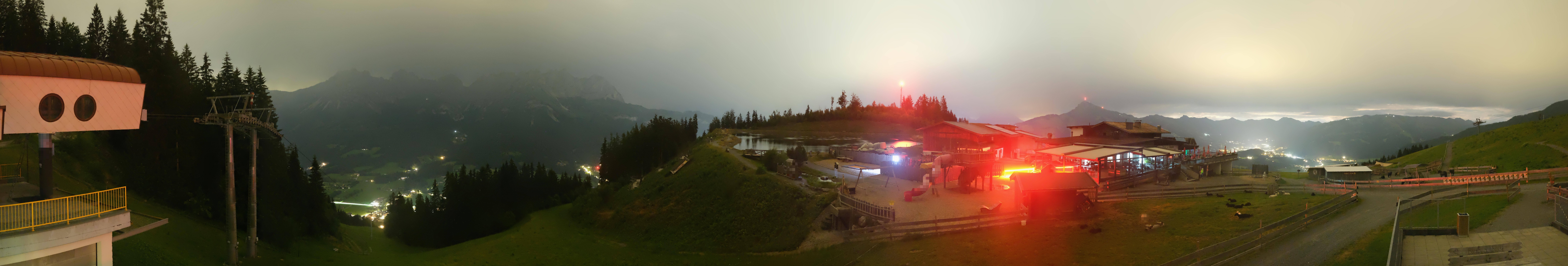 Archiv Foto Webcam Panoramasicht SkiWelt Wilder Kaiser: Astberg