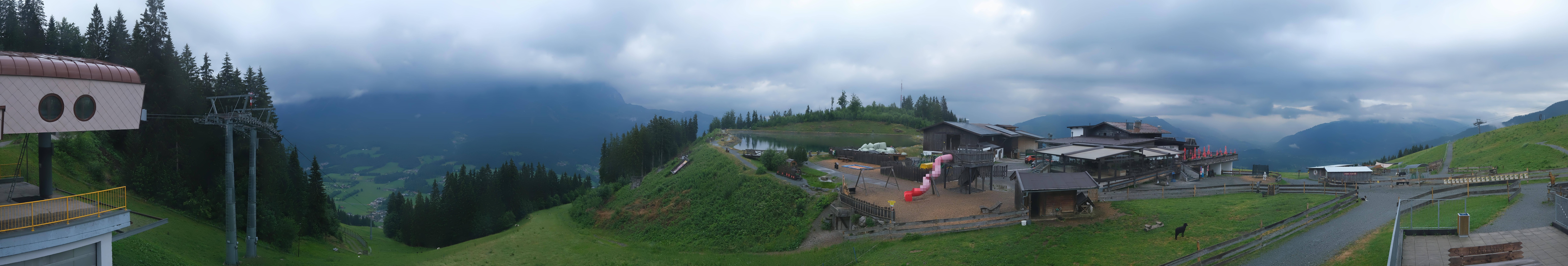 Archiv Foto Webcam Panoramasicht SkiWelt Wilder Kaiser: Astberg