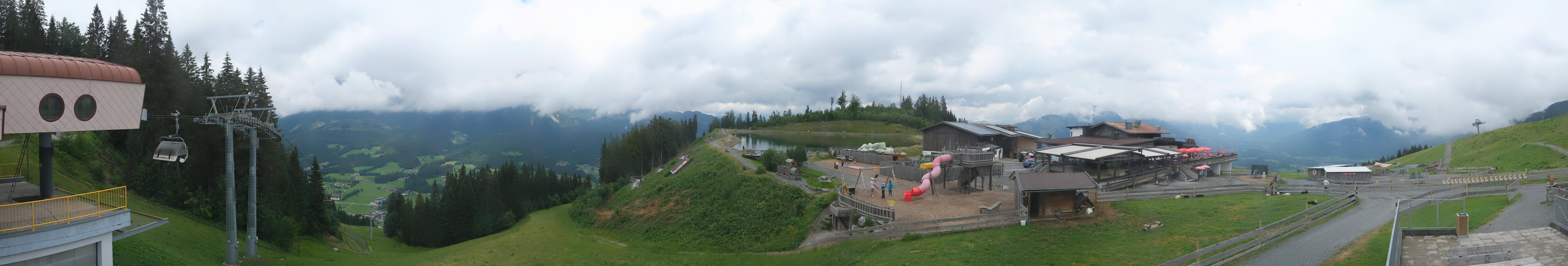 Archiv Foto Webcam Panoramasicht SkiWelt Wilder Kaiser: Astberg