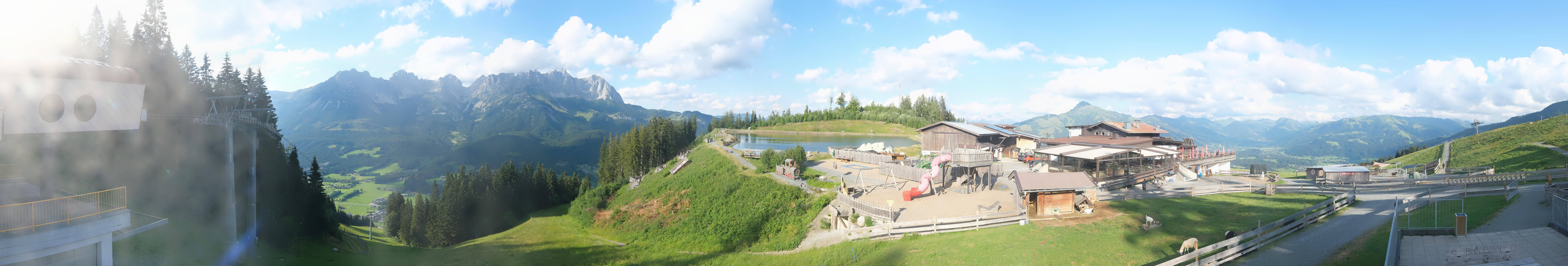 Archiv Foto Webcam Panoramasicht SkiWelt Wilder Kaiser: Astberg