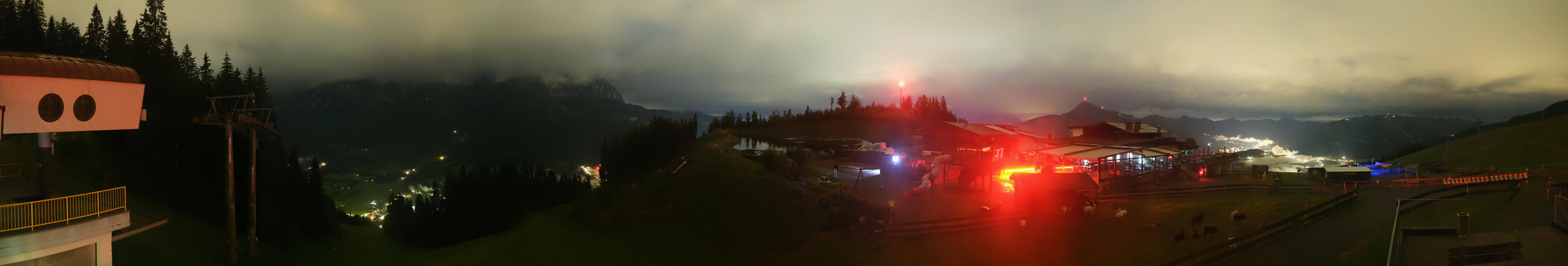 Archiv Foto Webcam Panoramasicht SkiWelt Wilder Kaiser: Astberg