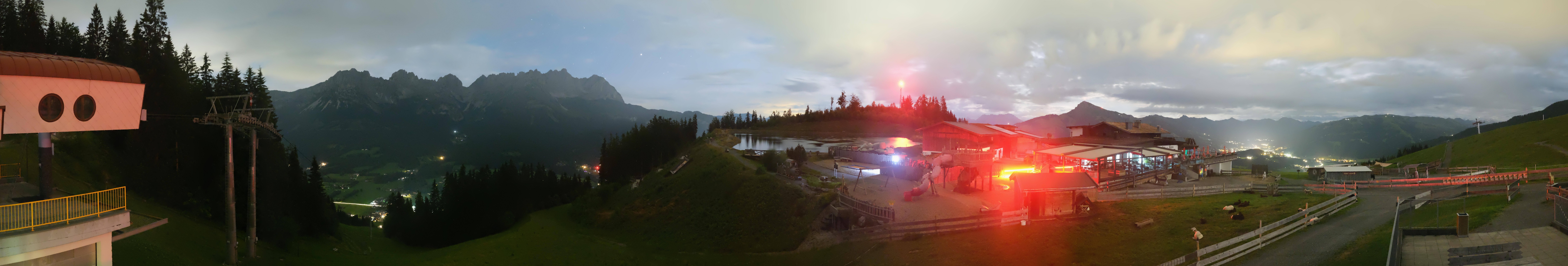 Archiv Foto Webcam Panoramasicht SkiWelt Wilder Kaiser: Astberg