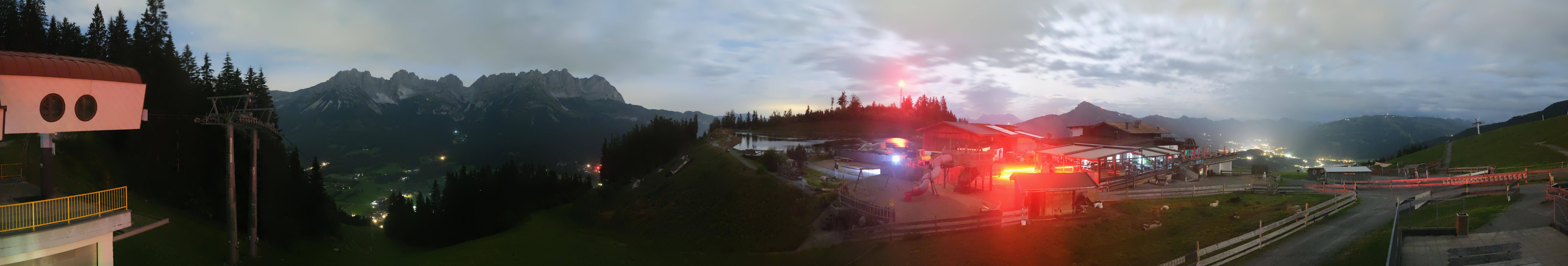 Archived image Webcam View of the Astberg in SkiWelt Wilder Kaiser