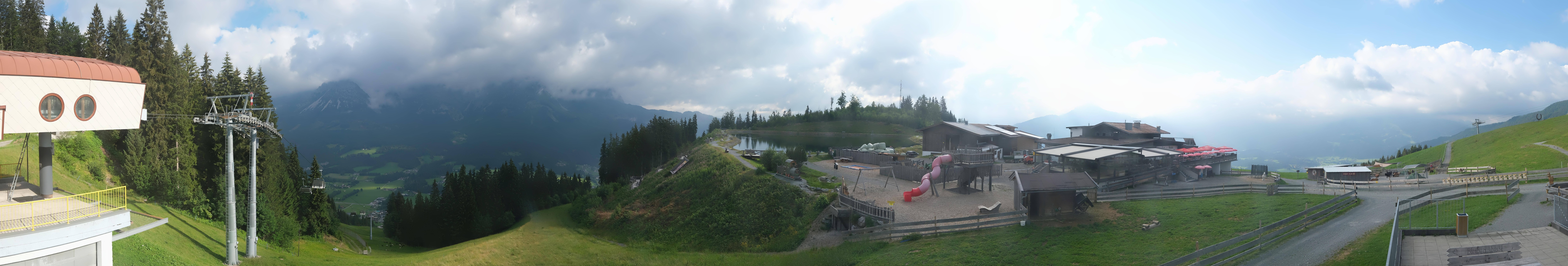 Archiv Foto Webcam Panoramasicht SkiWelt Wilder Kaiser: Astberg