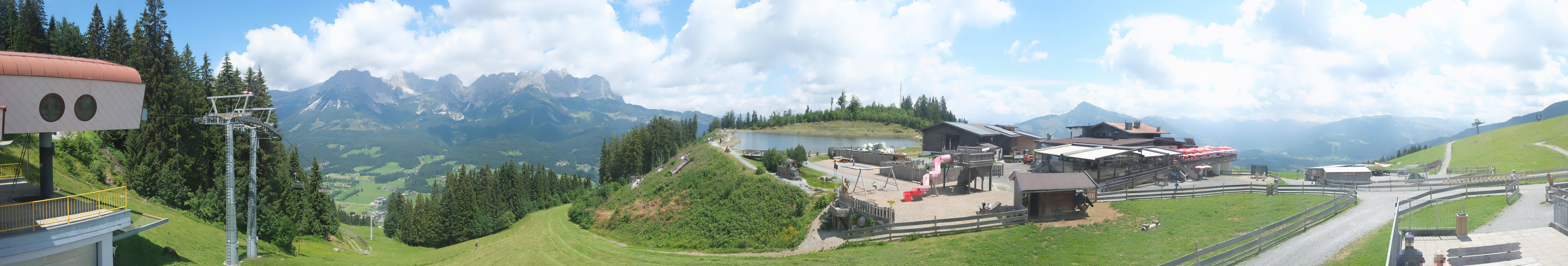 Archived image Webcam View of the Astberg in SkiWelt Wilder Kaiser