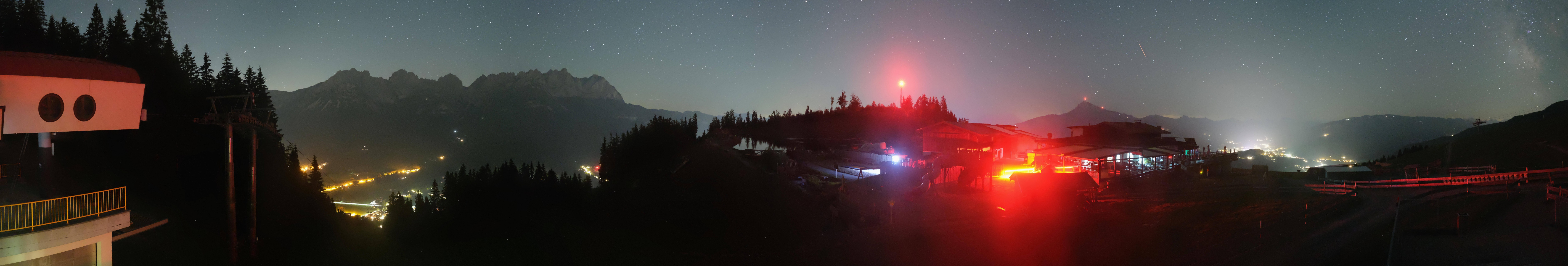 Archiv Foto Webcam Panoramasicht SkiWelt Wilder Kaiser: Astberg