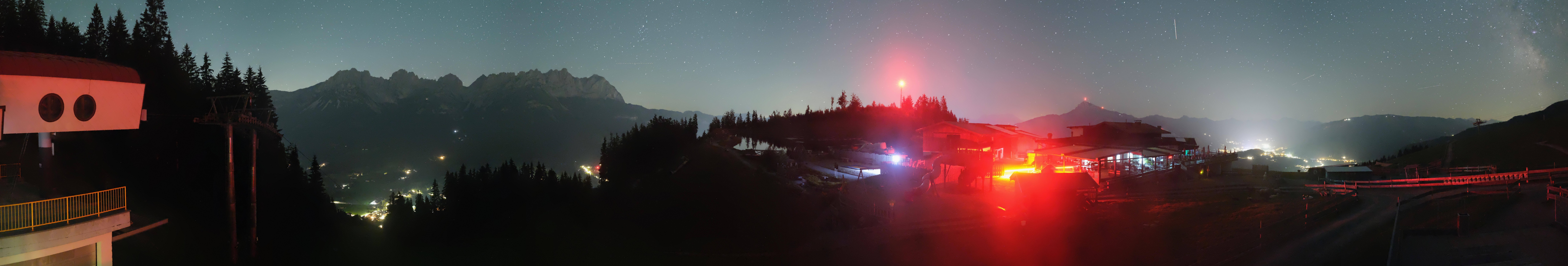 Archiv Foto Webcam Panoramasicht SkiWelt Wilder Kaiser: Astberg