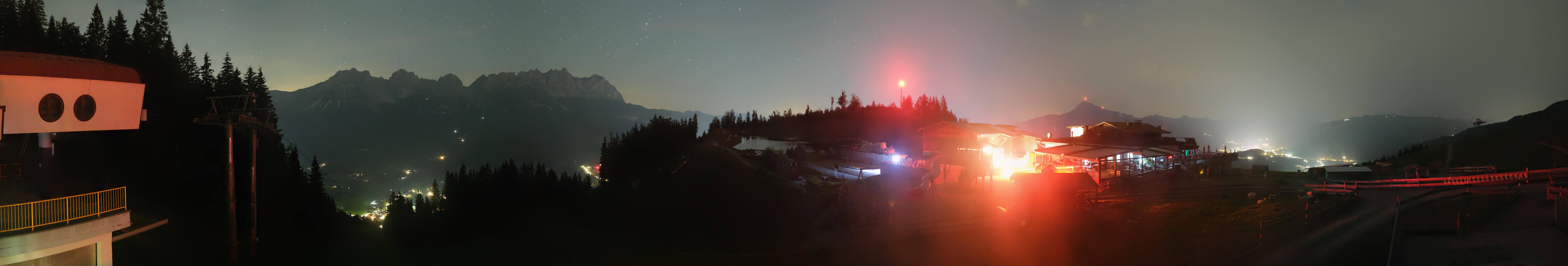 Archiv Foto Webcam Panoramasicht SkiWelt Wilder Kaiser: Astberg