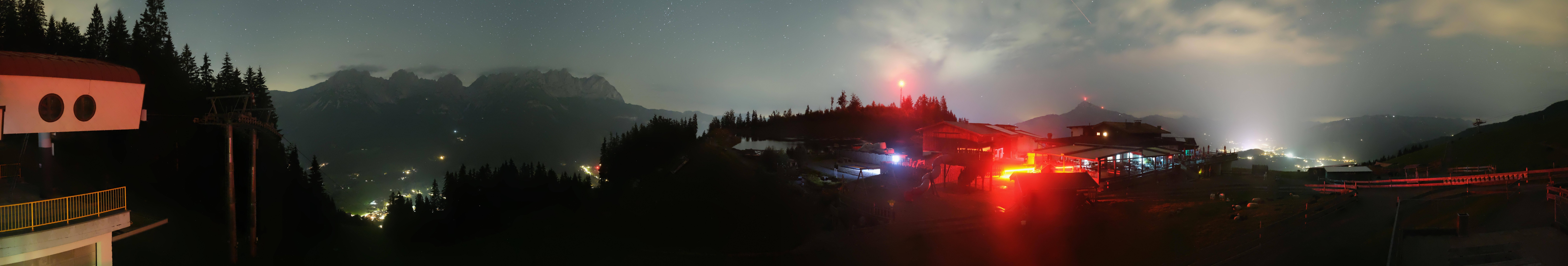 Archiv Foto Webcam Panoramasicht SkiWelt Wilder Kaiser: Astberg
