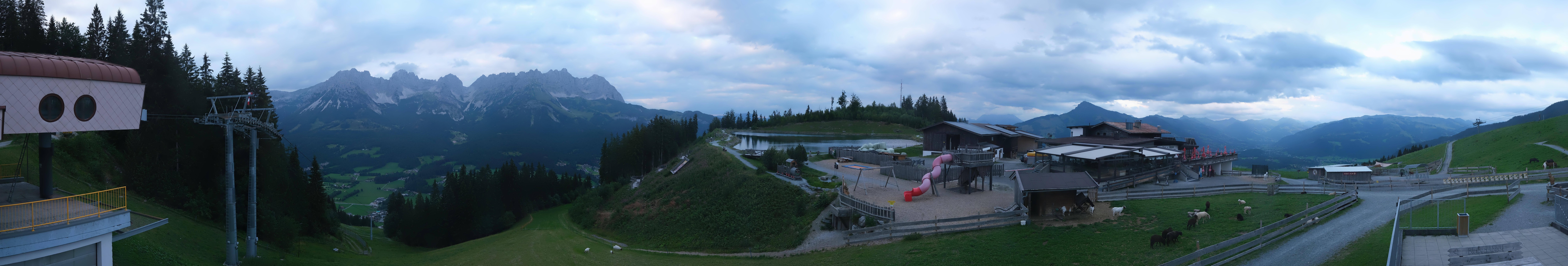 Archiv Foto Webcam Panoramasicht SkiWelt Wilder Kaiser: Astberg
