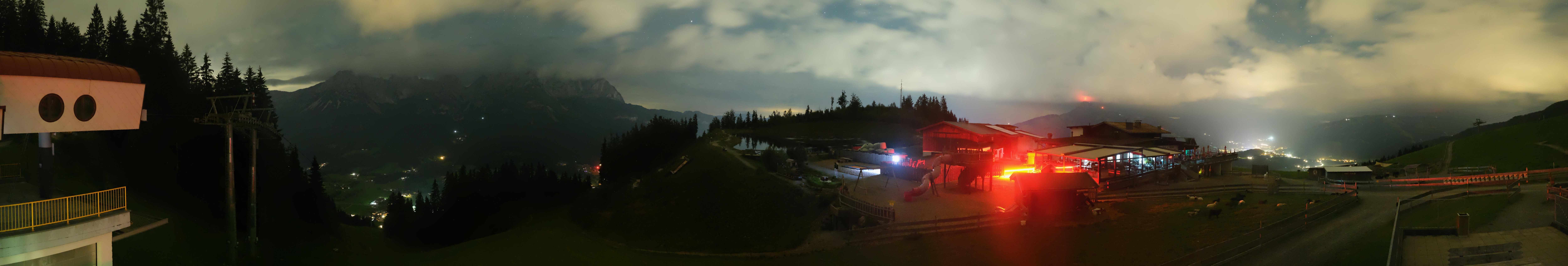 Archiv Foto Webcam Panoramasicht SkiWelt Wilder Kaiser: Astberg