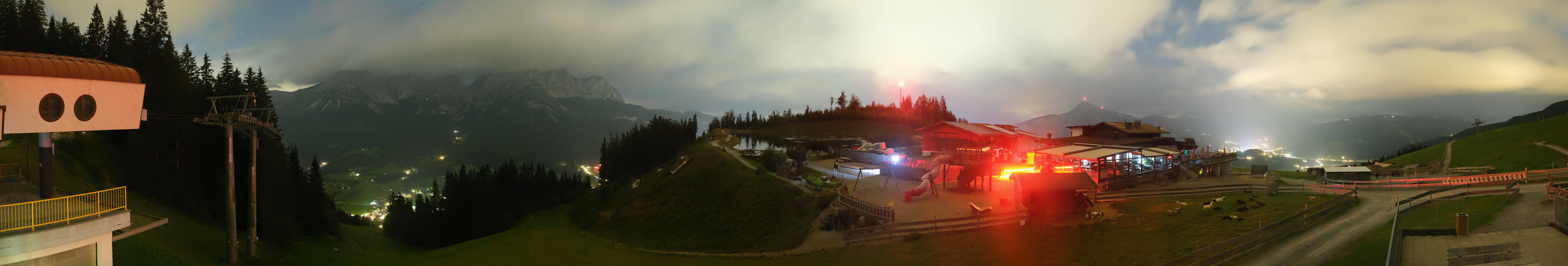 Archived image Webcam View of the Astberg in SkiWelt Wilder Kaiser