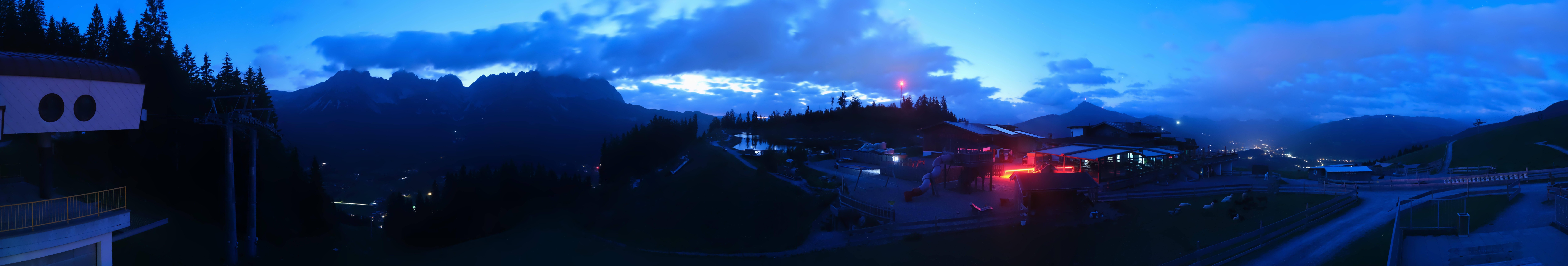 Archived image Webcam View of the Astberg in SkiWelt Wilder Kaiser