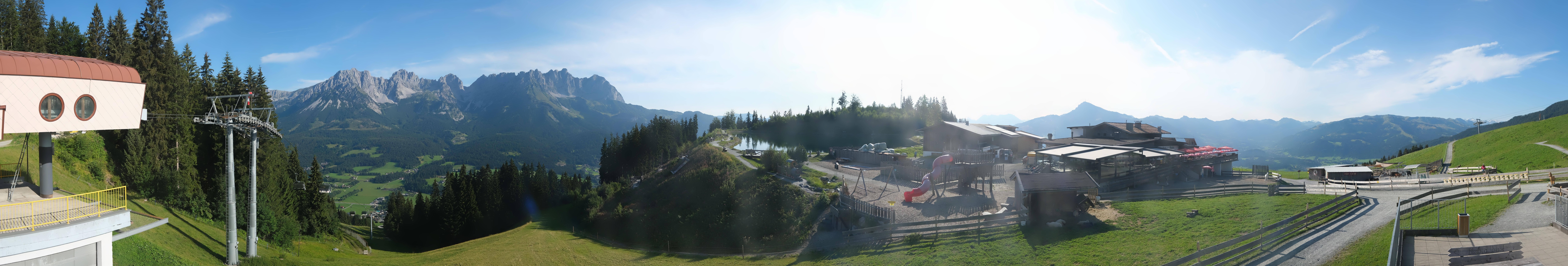Archived image Webcam View of the Astberg in SkiWelt Wilder Kaiser