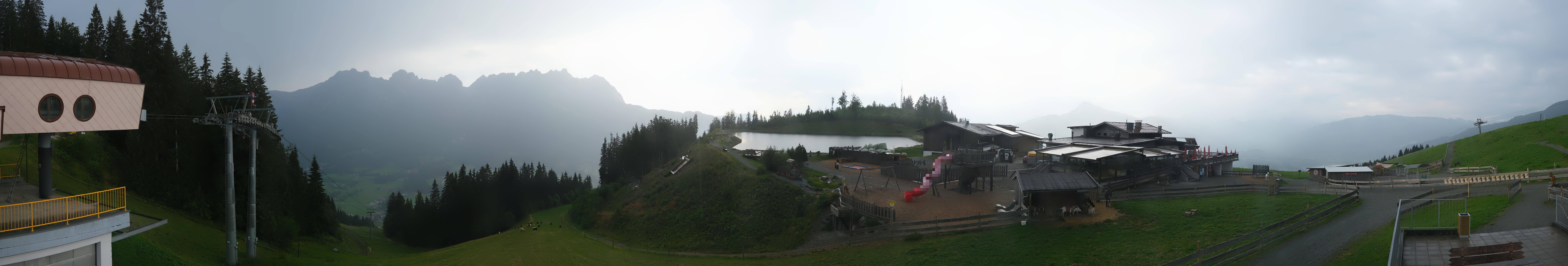 Archiv Foto Webcam Panoramasicht SkiWelt Wilder Kaiser: Astberg