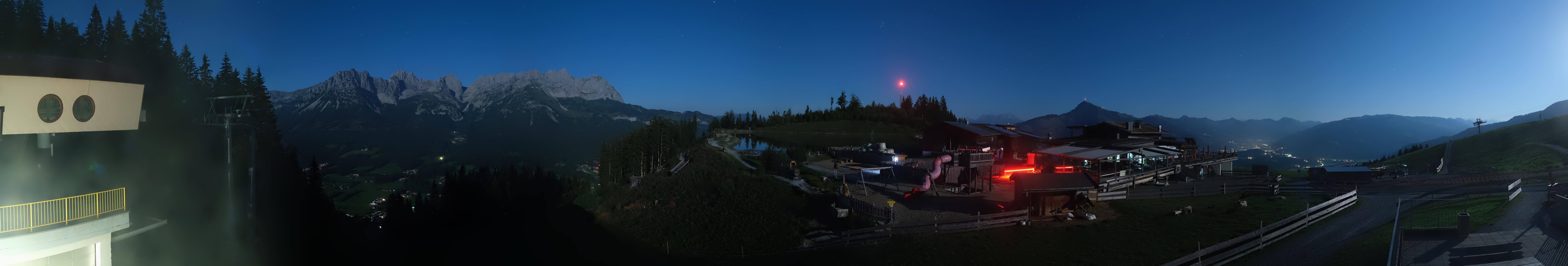 Archiv Foto Webcam Panoramasicht SkiWelt Wilder Kaiser: Astberg