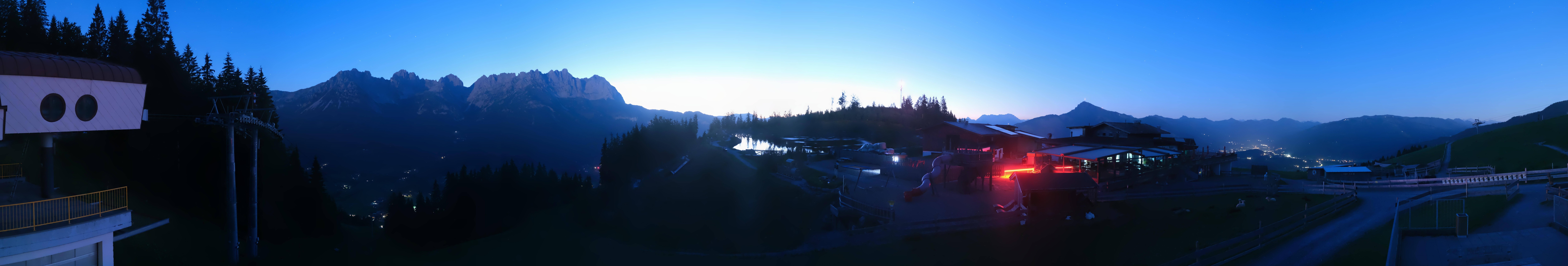 Archiv Foto Webcam Panoramasicht SkiWelt Wilder Kaiser: Astberg