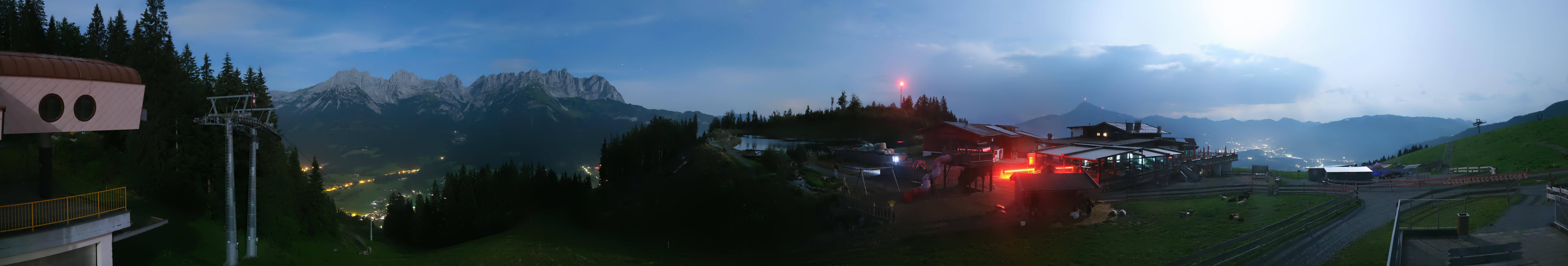 Archived image Webcam View of the Astberg in SkiWelt Wilder Kaiser