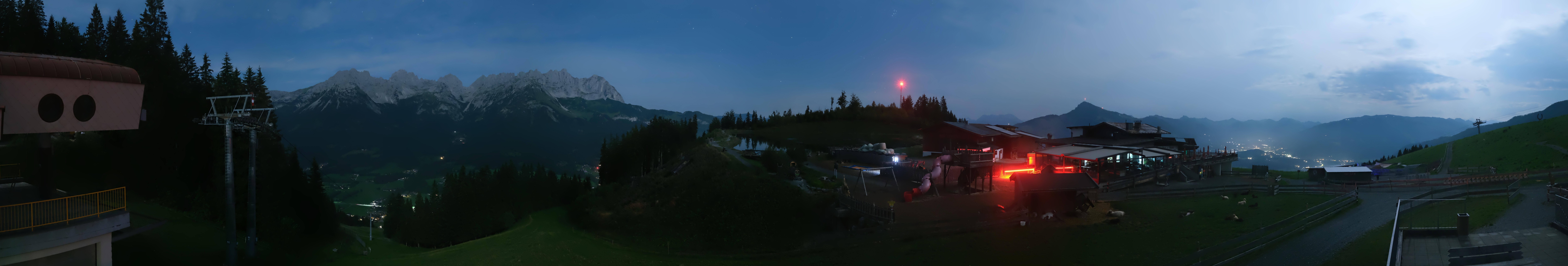 Archived image Webcam View of the Astberg in SkiWelt Wilder Kaiser