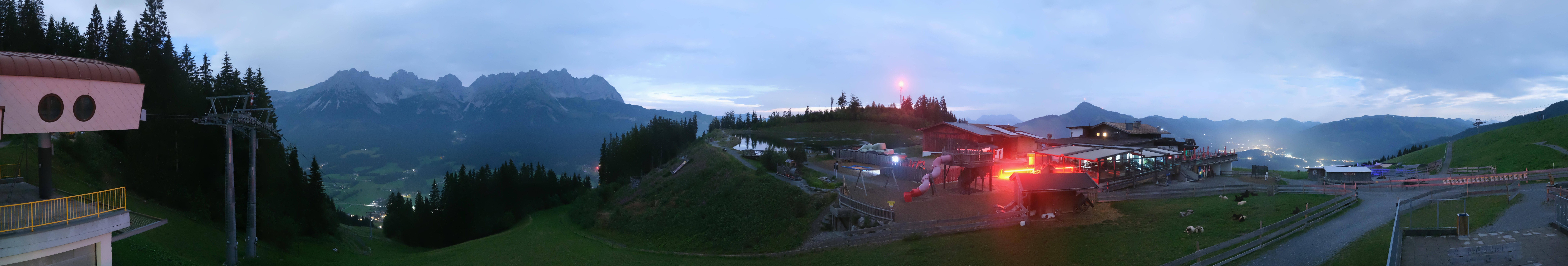 Archived image Webcam View of the Astberg in SkiWelt Wilder Kaiser