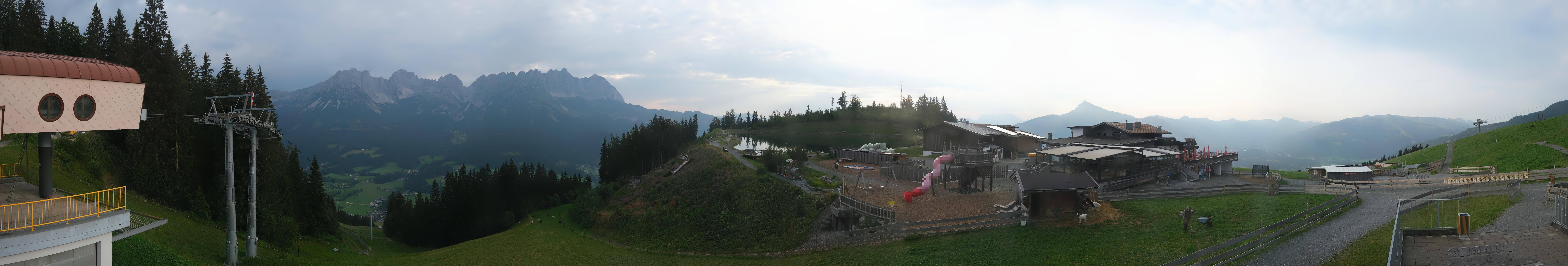 Archived image Webcam View of the Astberg in SkiWelt Wilder Kaiser