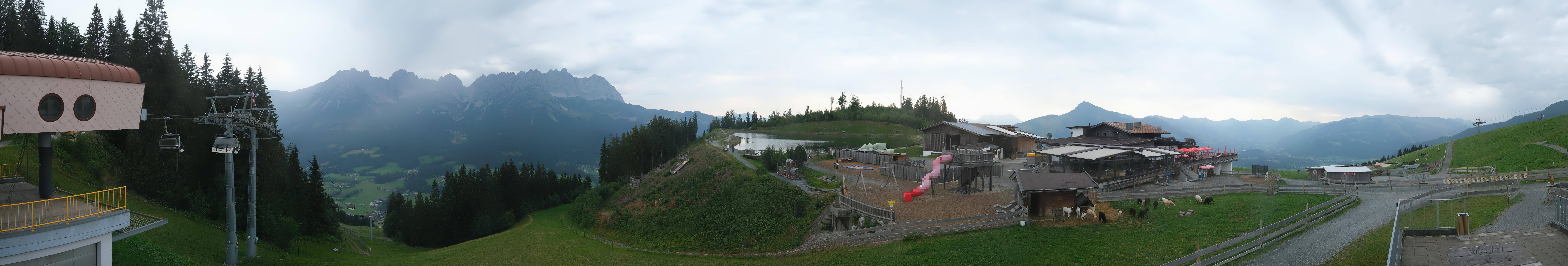 Archived image Webcam View of the Astberg in SkiWelt Wilder Kaiser