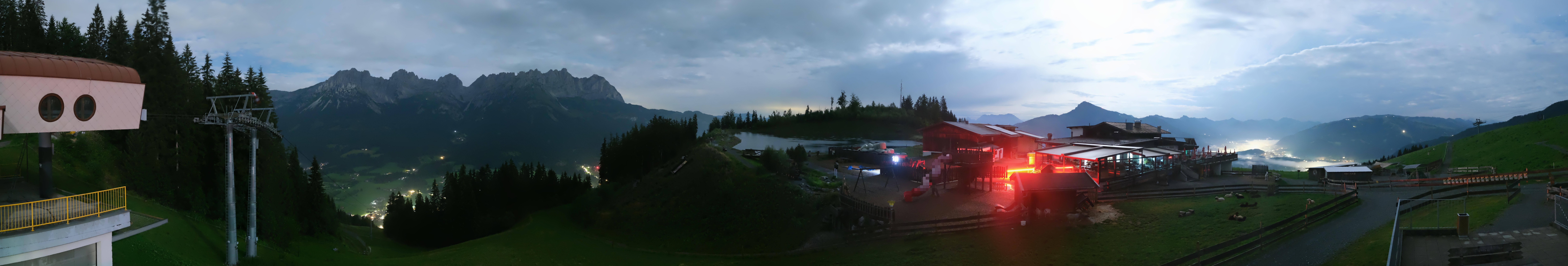 Archived image Webcam View of the Astberg in SkiWelt Wilder Kaiser