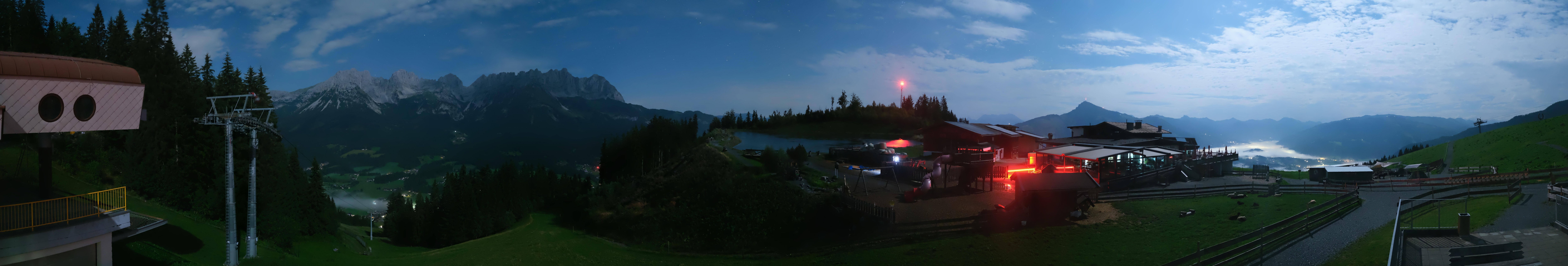 Archived image Webcam View of the Astberg in SkiWelt Wilder Kaiser