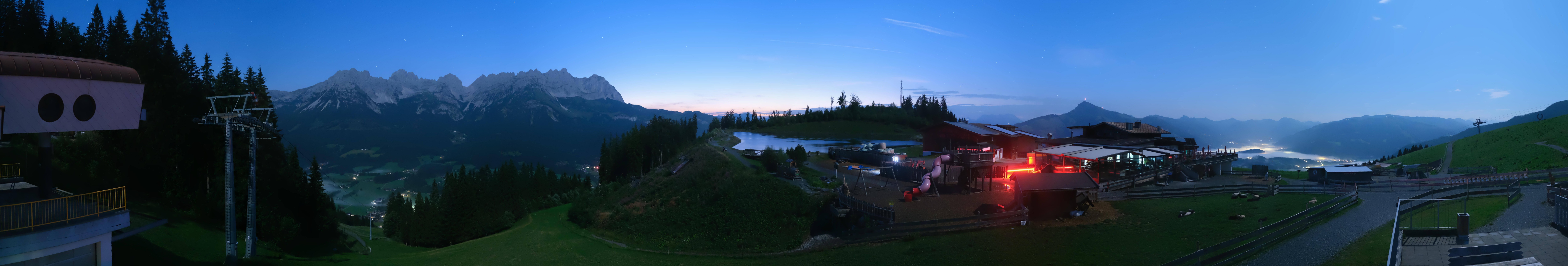 Archived image Webcam View of the Astberg in SkiWelt Wilder Kaiser