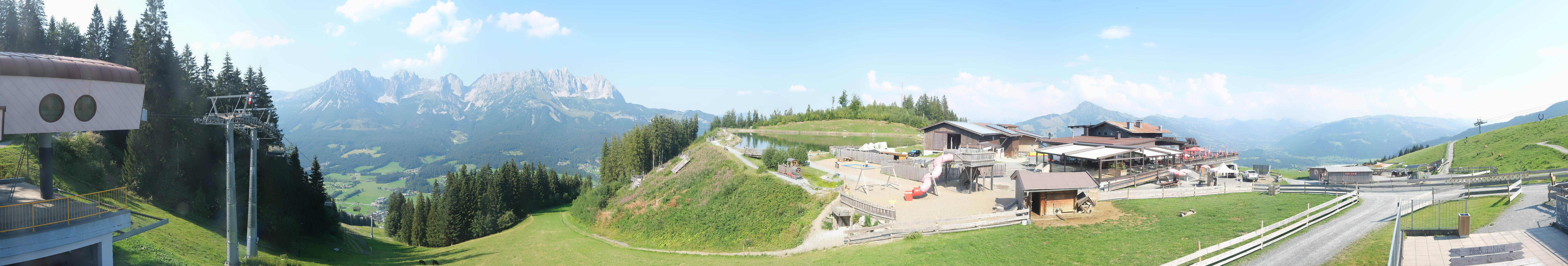 Archiv Foto Webcam Panoramasicht SkiWelt Wilder Kaiser: Astberg