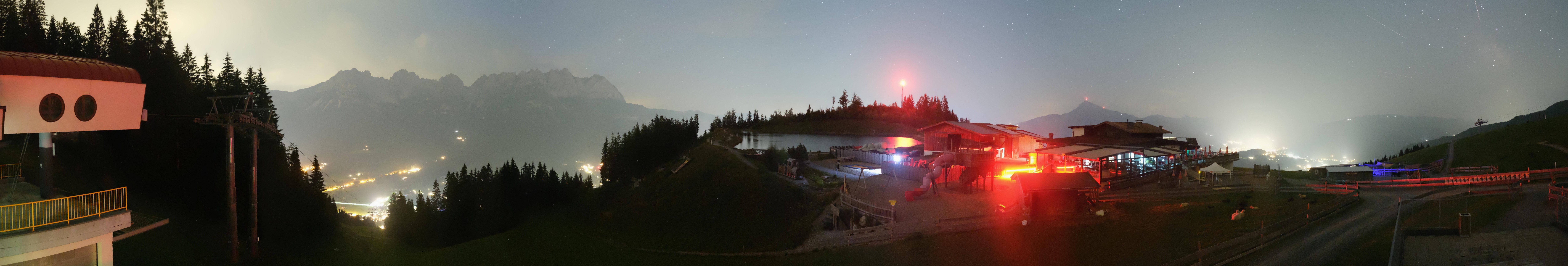 Archiv Foto Webcam Panoramasicht SkiWelt Wilder Kaiser: Astberg