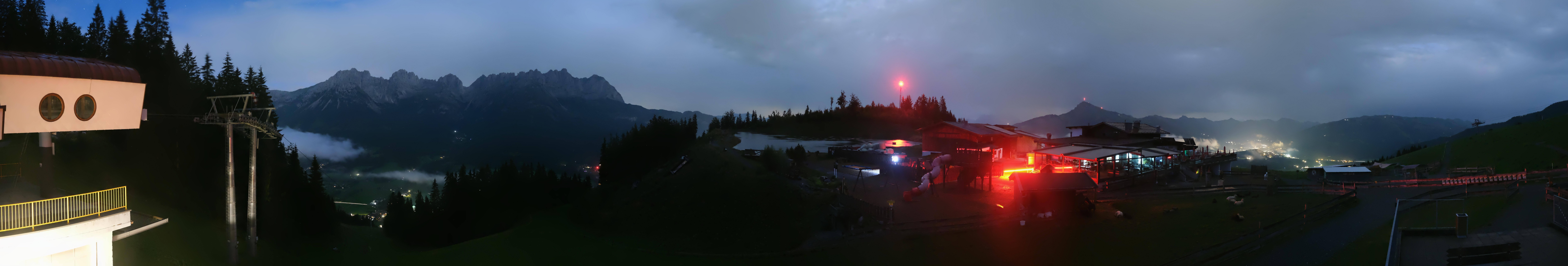 Archiv Foto Webcam Panoramasicht SkiWelt Wilder Kaiser: Astberg
