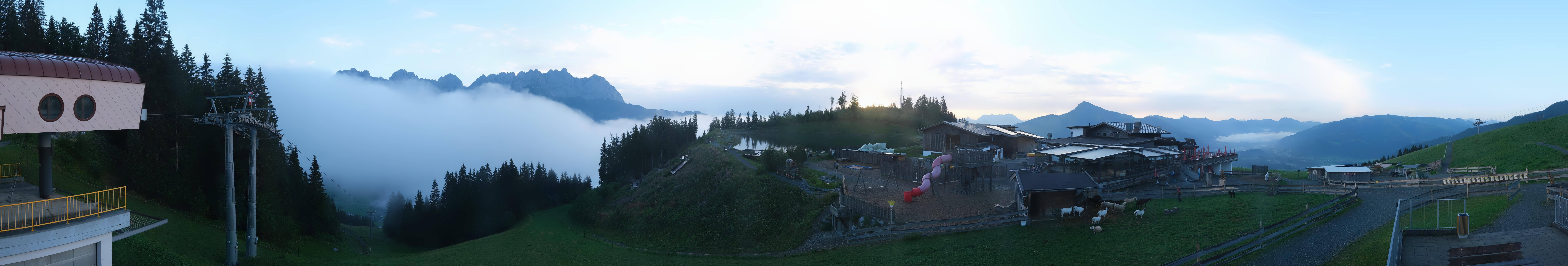 Archived image Webcam View of the Astberg in SkiWelt Wilder Kaiser