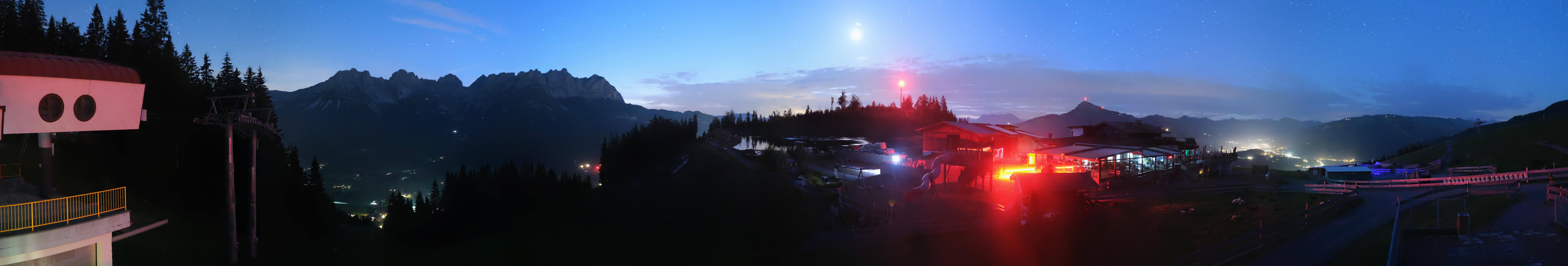 Archiv Foto Webcam Panoramasicht SkiWelt Wilder Kaiser: Astberg